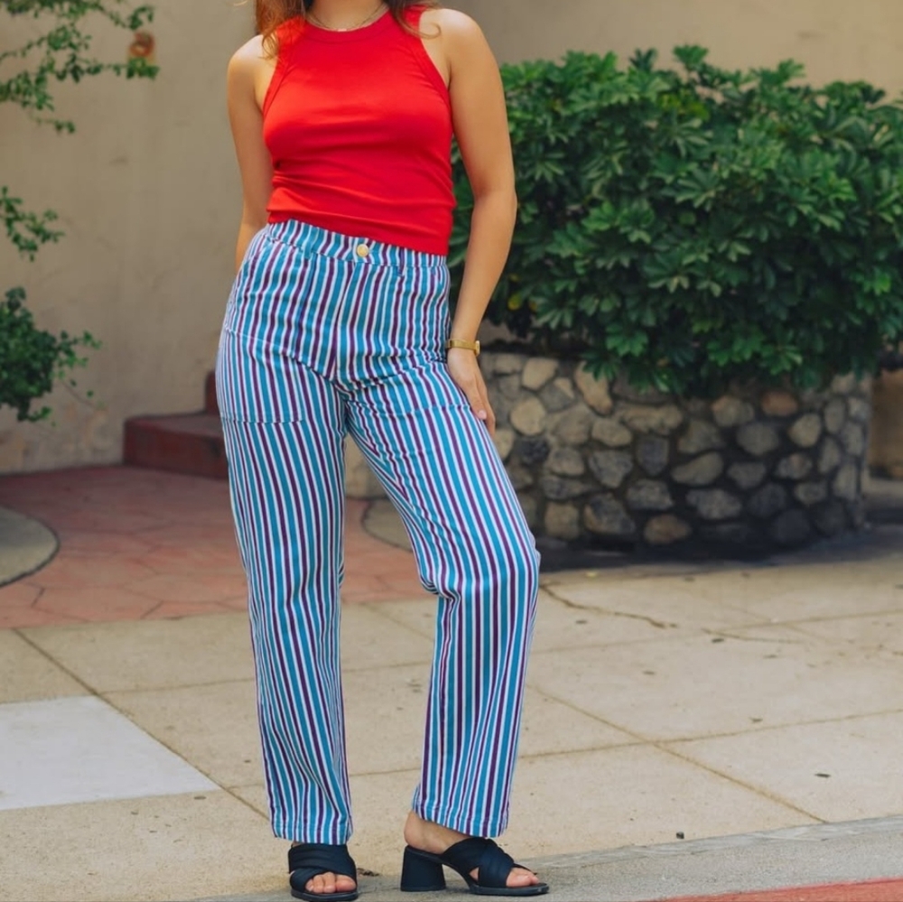 Big Bud Press Multicolor Striped Work Pants